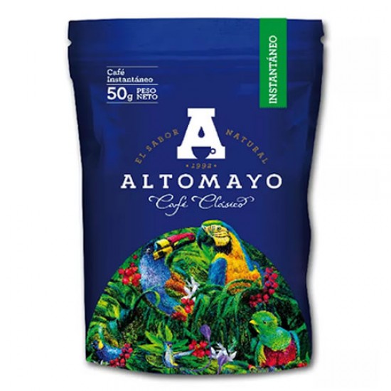 ALTOMAYO INSTANT GROUND COFFEE,  DOYPACK x 50 GR