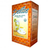 DELISSE - PERUVIAN ANDEAN TEA INFUSIONS , BOX OF 100 TEA BAGS