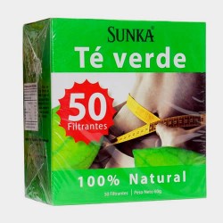 SUNKA - GREEN TEA INFUSIONS , BOX OF 50 TEA BAGS
