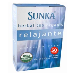 SUNKA RELAJANTE - HERBAL TEA INFUSION , BOX OF 50 TEA BAGS
