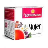 WAWASANA - WOMAN TEA INFUSION PERU, BOX OF 12 BAG FILTERS