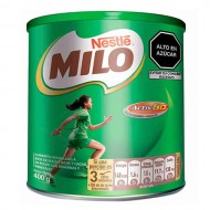 MILO - ENERGIZING DRINK CHOCOLATE FLAVORED , CAN X 400 GR