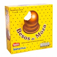 BESOS DE MOZA DONOFRIO PERU CHOCOLATE BONBONS , BOX OF 9 UNITS