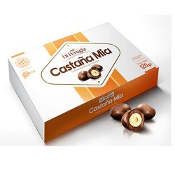 DI PERUGIA CASTAÑA MIA BATHED CHESTNUTS WITH CHOCOLATE CREAM , BOX OF 120 GR