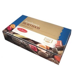 LA IBERICA ASSORTED CHOCOLATE BONBONS - BOX OF 300 GR