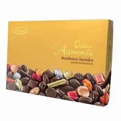 LA IBERICA "DULCE ARMONIA" ASSORTED CHOCOLATE BONBONS - BOX OF 300 GR 