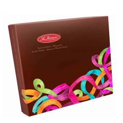 LA IBERICA ASSORTED MILK CHOCOLATE PILLS - BOX OF 180 gr