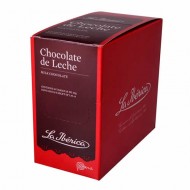 LA IBERICA MILK CHOCOLATE (CHOCOLATE DE LECHE) , BOX OF 10 UNITS - TABLET X 40 GR