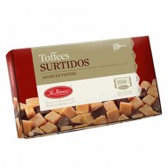 LA IBERICA ASSORTED TOFFEES , BOX OF 300 GR