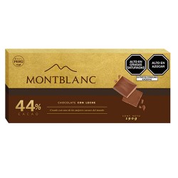 MONTBLANC - PERU MILK CHOCOLATE TABLET , BOX OF 190 GR