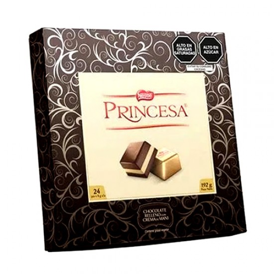 PRINCESA CHOCOLATE BONBONS PERU, BOX 24 UNITS