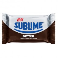 SUBLIME BITTER - CHOCOLATE BITTER WITH PEANUT , BOX OF 20 UNITS
