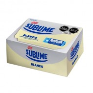 SUBLIME BLANCO CLASSIC WHITE CHOCOLATE, BOX OF 20 TABLETS
