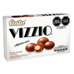 VIZZIO ALMONDS COVERED CHOCOLATE BOX OF 131 GR. 