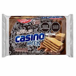 CASINO  WAFER OBLEA CHOCOLATE CREAM -  BAG X 6 UNITS