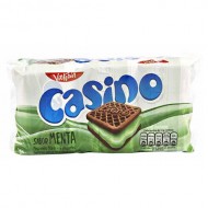 CASINO COOKIES FILLED WITH MINT CREAM -  BAG X 6 UNITS