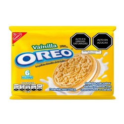 OREO - COOKIES FILLED WITH VANILLA CREAM - BAG X 6 UNITS