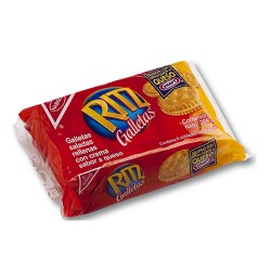 RITZ - SALTY COOKIES FILLED WITH CHEESE CREAM , BAG  X 6 UNITS 