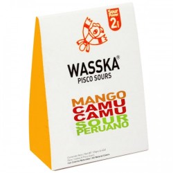 WASSKA - PISCO SOUR MANGO AND CAMU CAMU PERU, BOX OF 125 GR