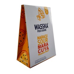 WASSKA - PISCO SOUR PASSION FRUIT PERU, BOX OF 125 GR