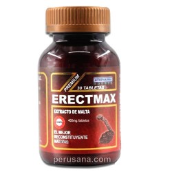 ERECTMAX PREMIUM SEXUAL ENHANCER & VIGORIZING TABLETS - JAR X 30 UNITS