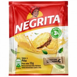 NEGRITA - PINEAPPLE INSTANT DRINK , BAG X 12 SACHETS