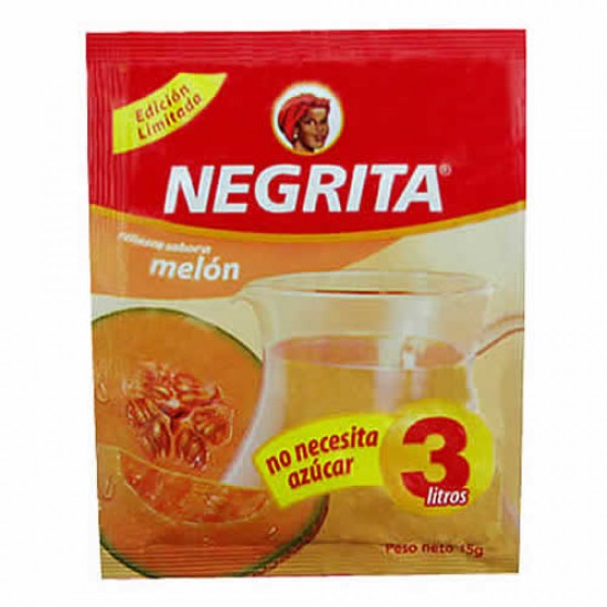 NEGRITA - MELON INSTANT DRINK  BAG X 12 SACHETS