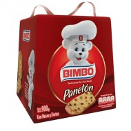 BIMBO PANETON  - PERUVIAN FRUITCAKE, BOX OF 900 GR