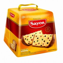 SAYON - PANETON FRUITCAKE , BOX OF 900 GR