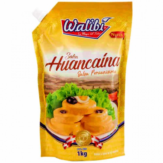 WALIBI HUANCAINA SAUCE CREAM , DOYPACK X 1 KG