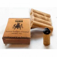 CHAMAN-  PERUVIAN INCENSE HANDMADE PALO SANTO HOLY WOOD - PACK X 12 BOXES