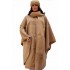 PERUVIAN CLOAK,CAPE "BUTTERFLY" MODEL MADE OF ALPACA WOOL COMBED