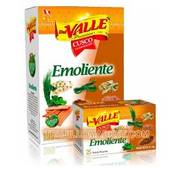 DEL VALLE - EMOLIENTE TEA INFUSIONS, BOX OF 100 TEA BAGS