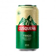 CUSQUEÑA TRIGO - PERUVIAN WHEAT BEER, PACK X 6 CANS , 355 ML / 12 OZ