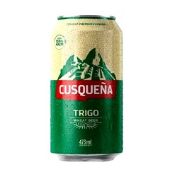 CUSQUEÑA TRIGO - PERUVIAN WHEAT BEER, PACK X 6 CANS , 355 ML / 12 OZ