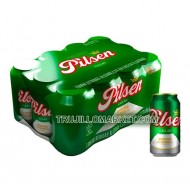 PILSEN CALLAO - PERUVIAN BEER, PACK X 12 CANS , 355 ml  / 12 oz