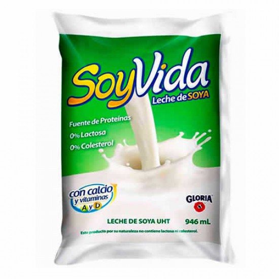 SOYVIDA - SOYA MILK BAG X 946 ML