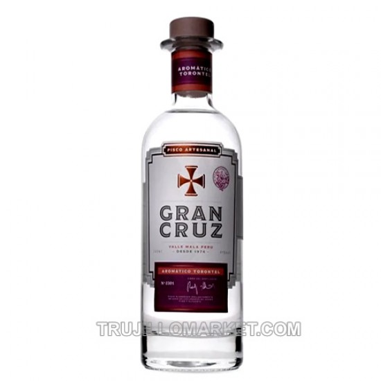 GRAN CRUZ- PISCO ITALIA PERU, BOT X 700 ML