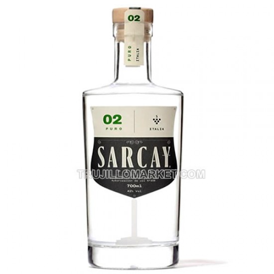 SARCAY - PERUVIAN  PISCO MOLLAR, BOT X 700 ML