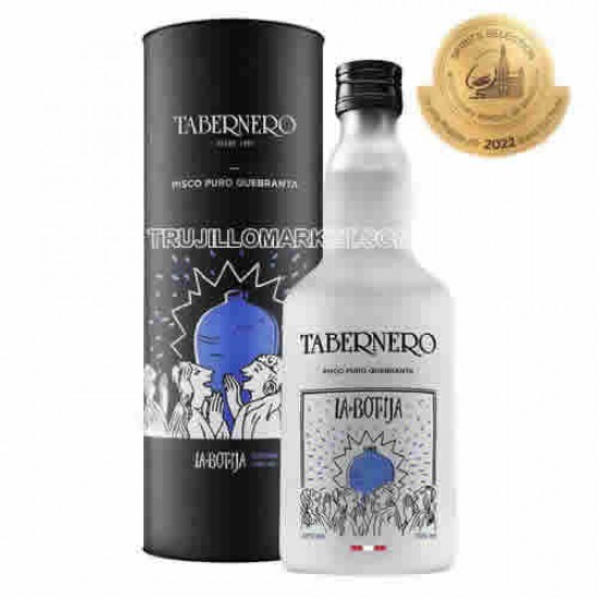 TABERNERO "LA BOTIJA" - PISCO QUEBRANTA NEW VERSION, BOT X 700 ML