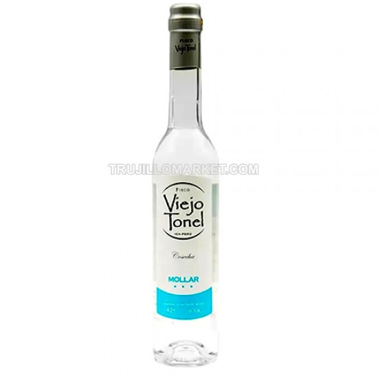 VIEJO TONEL - PISCO MOLLAR PERU, BOT X 500 ML