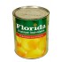 FLORIDA - PEACH  IN HALVES WITH ALMIBAR,TIN X 822 GR