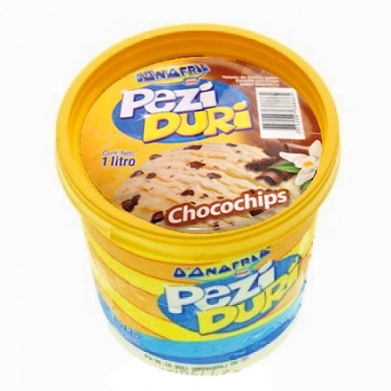 DONOFRIO PEZIDURI - CHOCOCHIPS ICE CREAM X 1 LITER