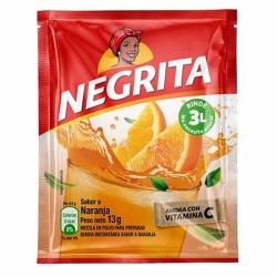 NEGRITA - ASSORTED MIXED FLAVORS INSTANT DRINK , BAG X 12 SACHETS